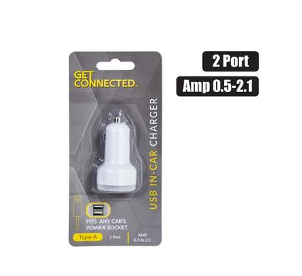 USB IN-CAR CHARGER 2 PORT 2.1A product image