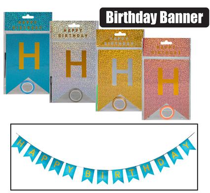 PARTY BANNER HAPPY BIRTHDAY product image