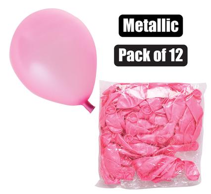 BALLOONS HELIUM 1PC METALLIC PINK F-01 product image