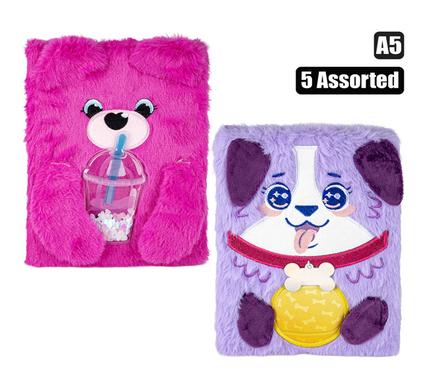NOVELTY NOTEBOOK PLUSH A5 product image