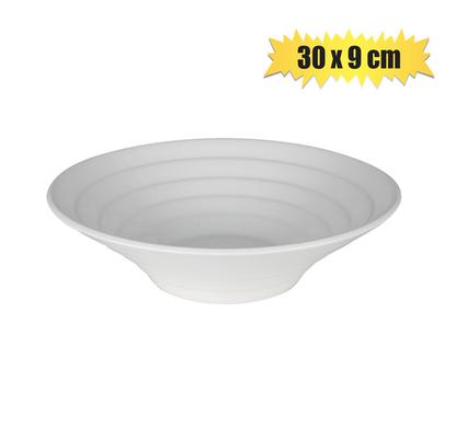 SERVING DISH CERAMIC 30x9cm TAPERED BOWL product image