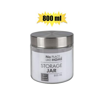 STORAGE-JAR GLS 800ml BLACKBOARD 11x12cm product image