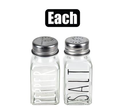CONDIMENT SHAKER SALT OR PEPPER DESIGN product image