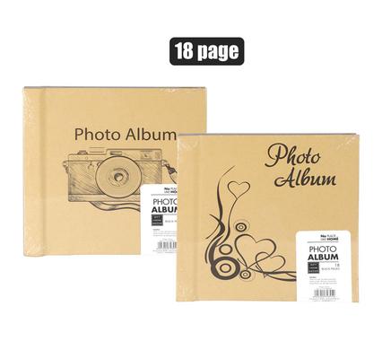 PHOTO ALBUM 18 PG BLACK ASSTD product image