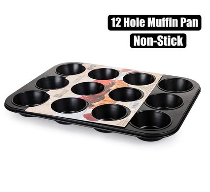 BAKEWARE NON-STICK MUFFIN PAN 12-HOLE product image