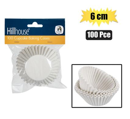 BAKING-CUP PAPER 100PC-MED 6cm HILLHOUSE product image