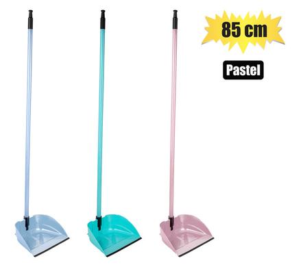 DUSTPAN PL 85cm WDN HNDLE COLLAPSIBLE product image