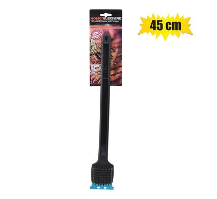 BBQ GRILL-CLEANER 45cm LONG-HANDLE H&L product image
