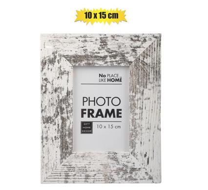 PICTURE-FRAME MDF WHITE STRESSED 10x15cm product image
