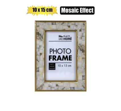 PICTURE FRAME MDF MOSAIC EFFECT 10x15cm product image