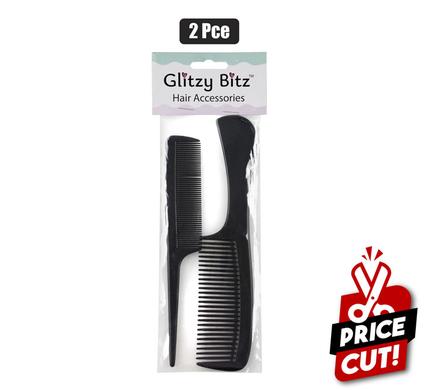 HAIR COMB PLASTIC 2PC HANDLE+TAIL product image