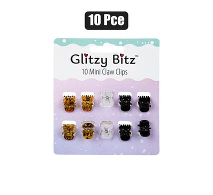 HAIR CLAW CLIPS 10PC MINI product image
