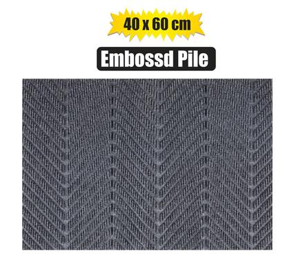 DOORMAT EMBOSSED PILE 40x60cm 8mm product image