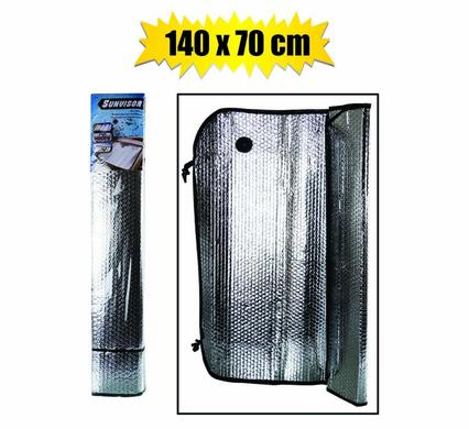CAR SUN-SHIELD ALUM-FOIL 140x70cm product image