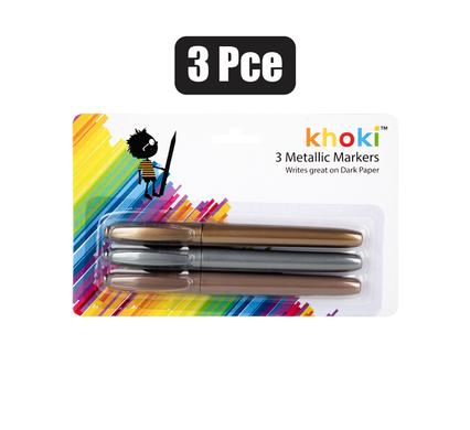 MARKER METALLIC 3PCE GOLD/SILVER/BRONZE product image