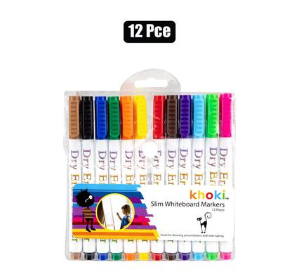 MARKER WHITEBOARD SLIM 12PCE product image