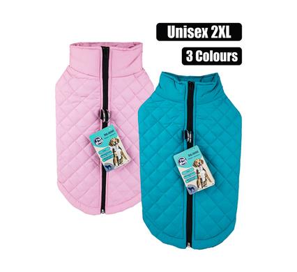 PET DOG JACKET WITH ZIP UNISEX-2XL product image