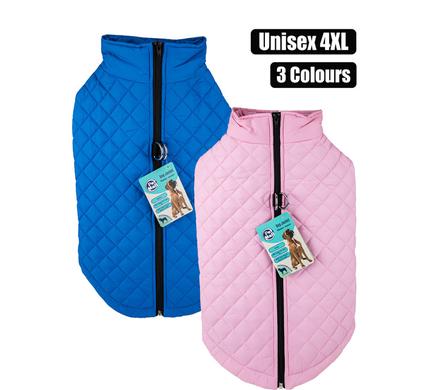PET DOG JACKET WITH ZIP UNISEX-4XL product image