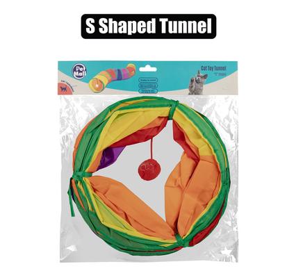 PET CAT TOY TUNNEL "S" SHAPED product image