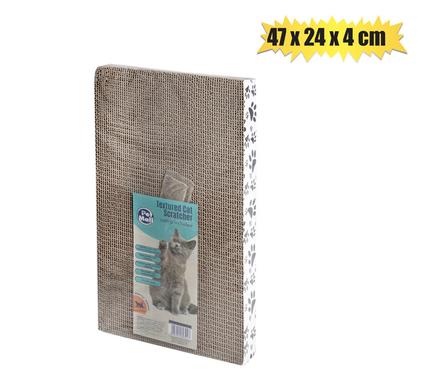 PET CAT SCRATCH PAD CARDBOARD 47x24x4cm product image