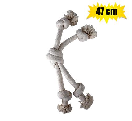 PET DOG TOY TUG - KNOTTED STRING 47cm product image