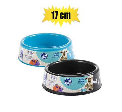 PET DOG/CAT BOWL PL SMALL 17cm product image