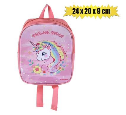 BACKPACK 24x20x9cm POLYESTER ASSTD product image