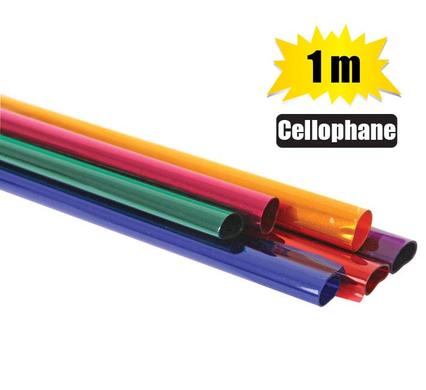 GIFT-WRAP CELLOPHANE ASSTD 500mmx1m product image