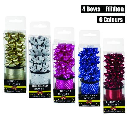 GIFT-DECOR & RIBBON DECOR 4 ASSTD 5mmx2m product image
