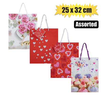 GIFT-BAG PAPER LRG 25x32cm LOVE product image