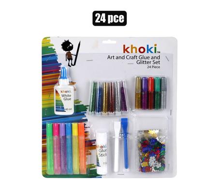 ART+CRAFT GLITTER SET 24 PCE product image