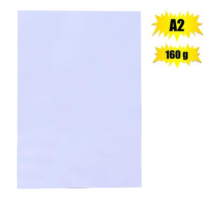 ART+CRAFT BOARD A2 160g SHEET WHITE PAST product image