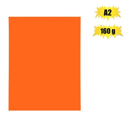 ART+CRAFT BOARD A2 160g SHEET ORANGE BR product image