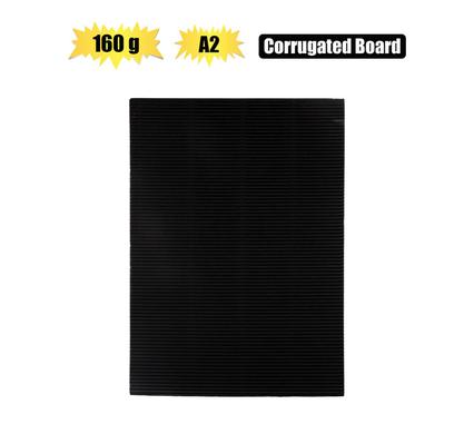 ART+CRAFT A2 CORRUGATED BOARD 160GSM BLK product image