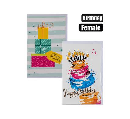 CARD & ENVELOPE BIRTHDAY - FEMALE (3) product image
