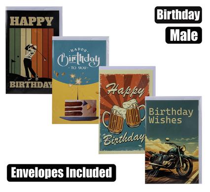 CARD & ENVELOPE BIRTHDAY - MALE product image