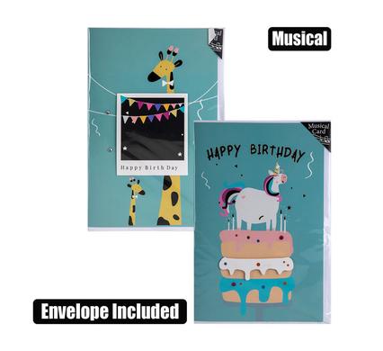 CARD & ENVELOPE BIRTHDAY - MUSICAL (4) product image