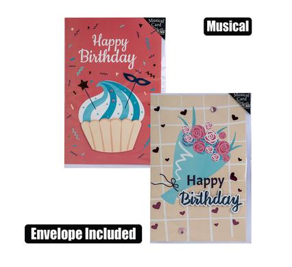 CARD & ENVELOPE BIRTHDAY - MUSICAL (2) product image
