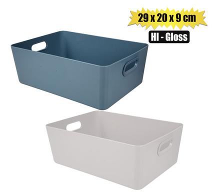 BASKET PL HI-GLOSS 29x20x9cm product image