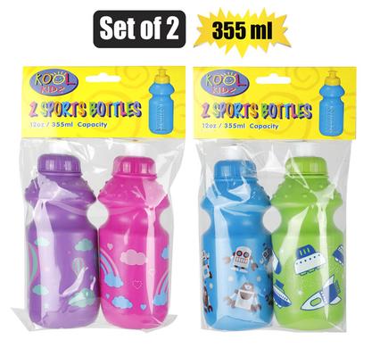 WATER-BOTTLES PL SPORTS 355ml SET-OF-2 product image