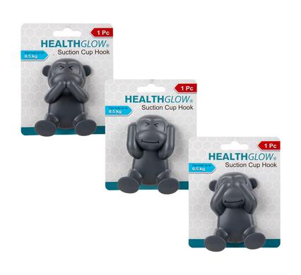 HOOK PVC SUCTION 1PC MONKEY product image