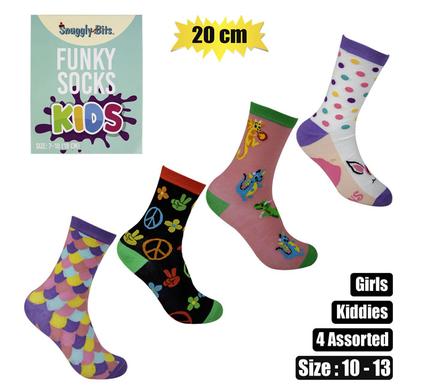 SOCKS KIDS GIRLS SIZE 10-13 (20cm) product image