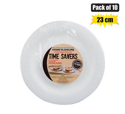 PICNIC PLATES FOAM 23cm 10PCE product image
