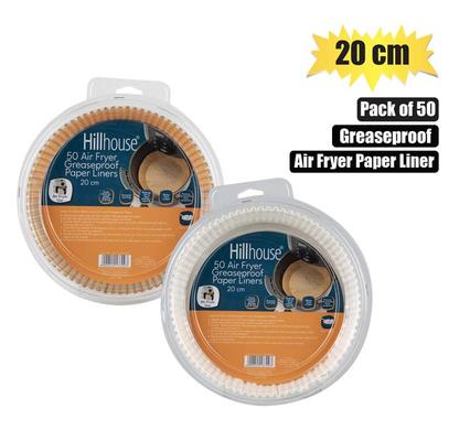 AIR FRYER LINERS 20cm ROUND 50PC product image
