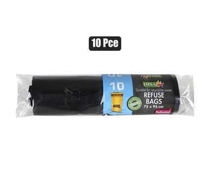 REFUSE BAG BLACK 10PC 750x950mm product image