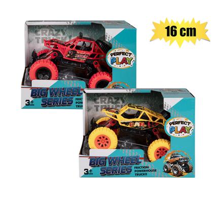 VEHICLE JEEP MONSTER FRICTION P/B 16cm product image