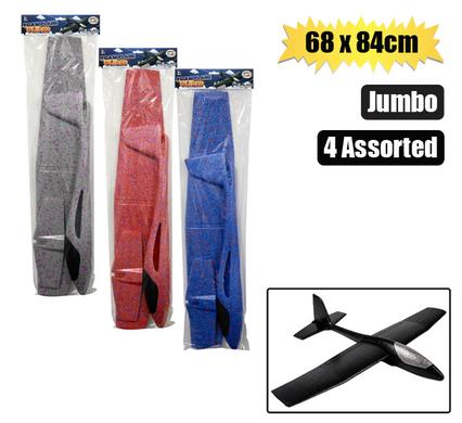 BOYS PLAYSET GLIDER JUMBO PLANE 65cm product image