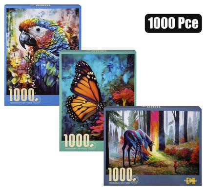 PUZZLE JIGSAW ASSORTED 1000PC product image