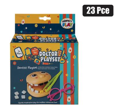 PLAY-SET DOCTOR DENTIST CHECKUP 23PC product image