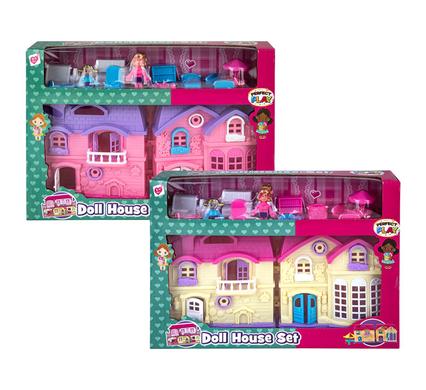 PLAY-SET DOLL HOUSE W/ACC 28x21cm product image